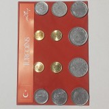 Set 12 monede Turcia, circulate