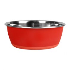 CASTRON PENTRU CAINI TOBIAS INSCRIPTIONABIL CU CRETA FLAMINGO RED L 15CMx950ML