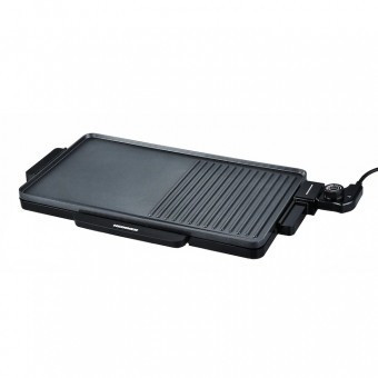 Grill electric Home 03, putere 2000W, 62x 8.5x32 cm foto