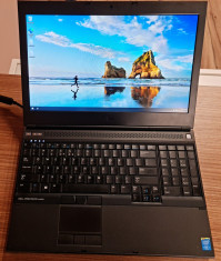 Laptop Dell Precision M4800, i7-4910MQ, 32GB RAM, 512 GB SSD, Win10 foto