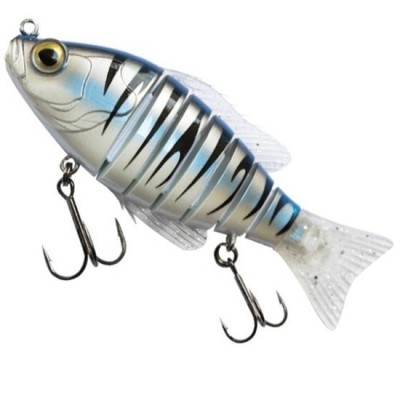Vobler Biwaa Swimbait Seven Section Arctic Tiger 10cm 17g foto