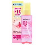 Spray Fixare Machiaj SPF 60 Aloe &amp; Peach, Kiss Beauty 120ml