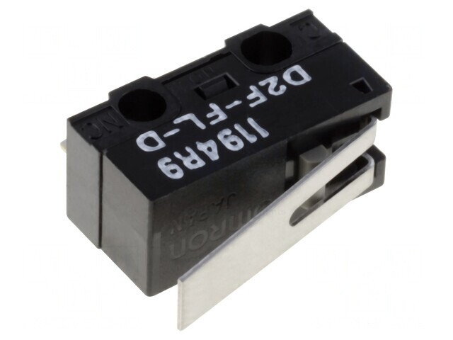 Micro&icirc;ntrerupător cu Manetă 1A 125VAC 0,5A 30VDC