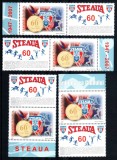 Romania 2007, LP 1766 a, 60 de ani Clubul &quot;STEAUA&quot;, cu vigneta tip II in toate pozitiile!!! MNH! RARE!!!