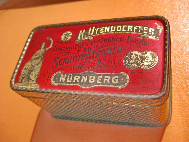 6667-H. Utendoerffer Nurnberg-Cutie munitie colectie veche Germania.