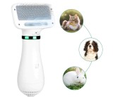 Perie Cu Uscator De Par Pentru Animale , 2 Viteze , Protectie Anti-Incingere