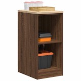 VidaXL Dulap de depozitare pentru garaj Stejar maro 40x51x85 cm