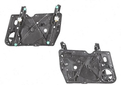 Macara geam Volkswagen Golf 6 (5k), 10.2008-2013, usa fata, Stanga, cu panou, fara motoras foto