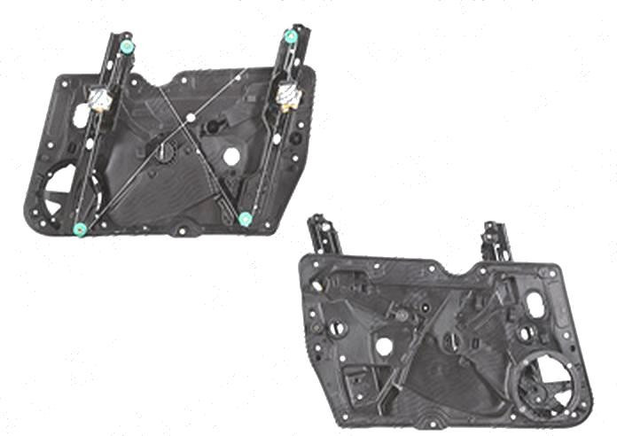 Macara geam Volkswagen Golf 6 (5k), 10.2008-2013, usa fata, Stanga, cu panou, fara motoras