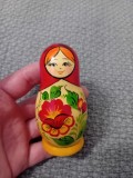 Papusa lemn Matrioska din 5 bucati
