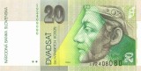 Bancnota Slovacia 20 Korun 2006, P-20g, UNC, Necirculata - Numismatica Europa