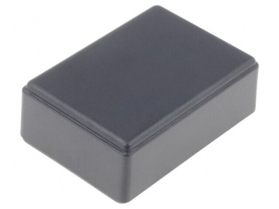 Carcasă Universală ABS Neagră 48x68x25mm foto