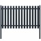 vidaXL Panou de gard antracit 174,5 x 125 cm o?el vopsit electrostatic
