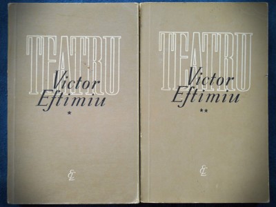 TEATRU - VICTOR EFTIMIU - VOL. 1 + VOL. 2 foto