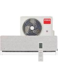 Aparat de aer conditionat Vivax H+Design, 12000 BTU, Inverter, Wi-Fi, Ionizator, Turbo, Mod ECO, Argintiu