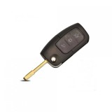 Carcasa Cheie Ford 3 Butoane, Lame Netaiata, Plastic ABS, Inlocuire Telecomanda Auto