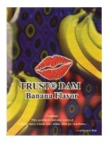 Prezervativ oral pentru femei, Dental Dam, Aroma de Banane, 1buc#