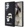 Husa pentru Samsung Galaxy S24 Ultra - Karl Lagerfeld 3D Design (KLHCS24L3DRKCNK) - Rubber Karl&amp;Choupette