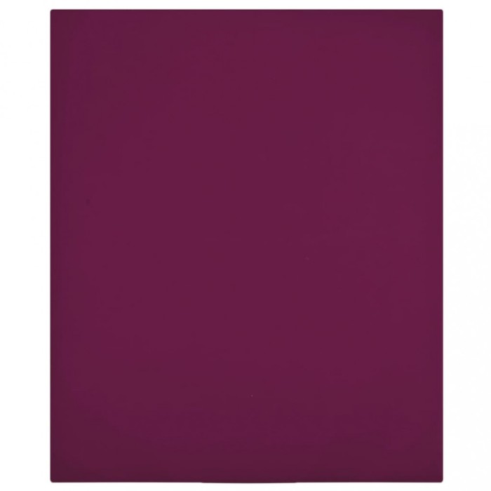 Cearsaf de pat cu elastic, 2 buc, bordo, 160x200 cm, bumbac GartenMobel Dekor