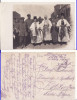 Transilvania -Tipuri, port sasesc-WWI, WK1 rara, Circulata, Printata