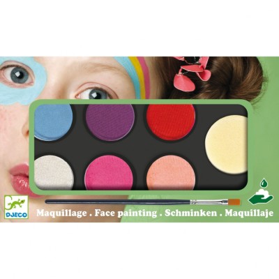 Trusa make-up culori pastel non alergice, Djeco foto