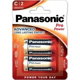 Panasonic-Pro Power Alkaline Baterie C LR14 - Blister*2