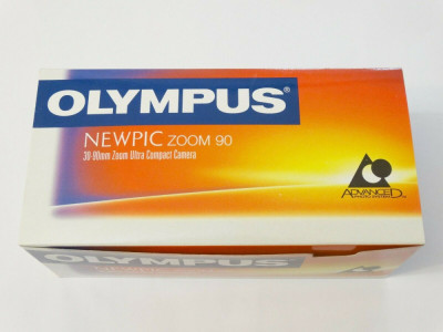 Aparat foto cu film Olympus Newpic Zoom 90 30-90 mm - nou in cutie foto
