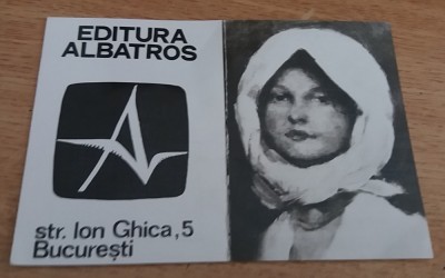 C9 20 - 1973 - Calendare de buzunar - reclama editura albatros foto