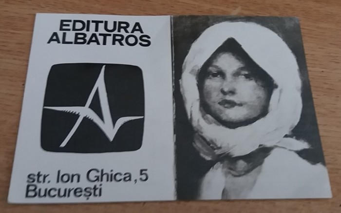 C9 20 - 1973 - Calendare de buzunar - reclama editura albatros