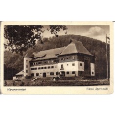 Carte postala circulata din perioada interbelica Sighetu-Marmatiei