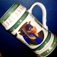 C943-Halba portelan Cleopatra marca Limoges Franta Egipt stare foarte buna.