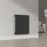 Radiator Nore 60x60cm negru 459W [neu.haus] HausGarden Leisure, [neu.haus]