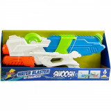 Pistol cu apa, Zapp Toys Swoosh, Alb-Albastru, 41.5 cm