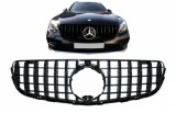 Grila centrala Mercedes GLC X253 C253 2015-2018 Panamericana negru lucios