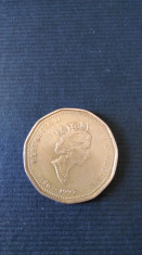 DOLLAR CANADA MONEDA COMEMORATIVA 1867-1992 foto