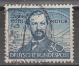 Germania 1952 - Celebritati,,stampilata