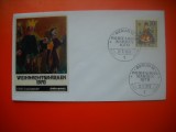 HOPCT PLIC S FDC NR 681 CRACIUN BERLIN VEST 1970 GERMANIA -NECIRCULAT