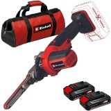 Einhell TE-BF 18 Li PXC + Twinpack CB - Slefuitor cu brat geanta textila + Set 2 acumulatori Li-Ion 18 V 2.5 Ah