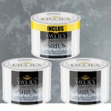 Vopsea Decorativă de Lux Sirius &ndash; Gri Oțel | Pachet 1.5L (2&times;0.5L + 0.5L Inclus), Finisaj Perlat cu Perle de Sticlă -Toro Decor