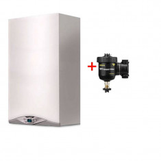 Pachet centrala termica Ariston CARES PREMIUM 24 EU 24 KW + filtru antimagnetita Fernox TF1 Compact foto