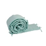 Aparatoare laterala, Pentru patut, Lungime 360 cm, Inaltime 30 cm, Din muselina, Acopera toate laturile unui patut de 120x60 cm,