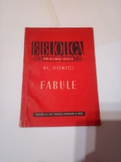 FABULE ~ ALEXANDRU DONICI