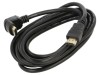 Cablu HDMI 2.0 Savio 3m Unghiular 90 Grade, Suport 4K, 3D, High Speed + Ethernet