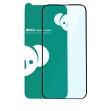 Folie de protectie Ecran Bear Super Hard pentru Apple iPhone 17e / 16e / 14 / 13 Pro / 13, Sticla Securizata, Full Glue, 3D, Neagra