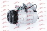 Compresor AC nou BMW Seria 5 F10/F11, 5 Gt F07, 7 F01/F02, X5 E70 13, X6 E71 14, motor: 3.0 d, tip Denso: 7SBU17C, Diam. fulie 110, SRLine,