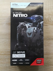 Placa video Sapphire Radeon R9 380 NITRO 4GB GDDR5 256-bit BackPlate foto