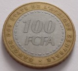 Africa Centrala, 100 Francs 2006 bimetal