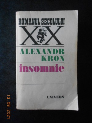 ALEXANDR KRON - INSOMNIE foto