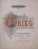 Lyrische Stucke. Morceaux lyriques. Opus 43 un 47 (Violine und Piano) (partitura)