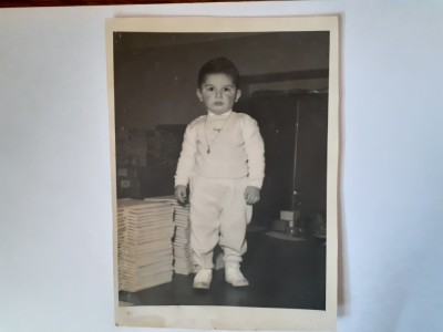 Fotografie dimensiune 12/17 cm cu băiat din Italia foto